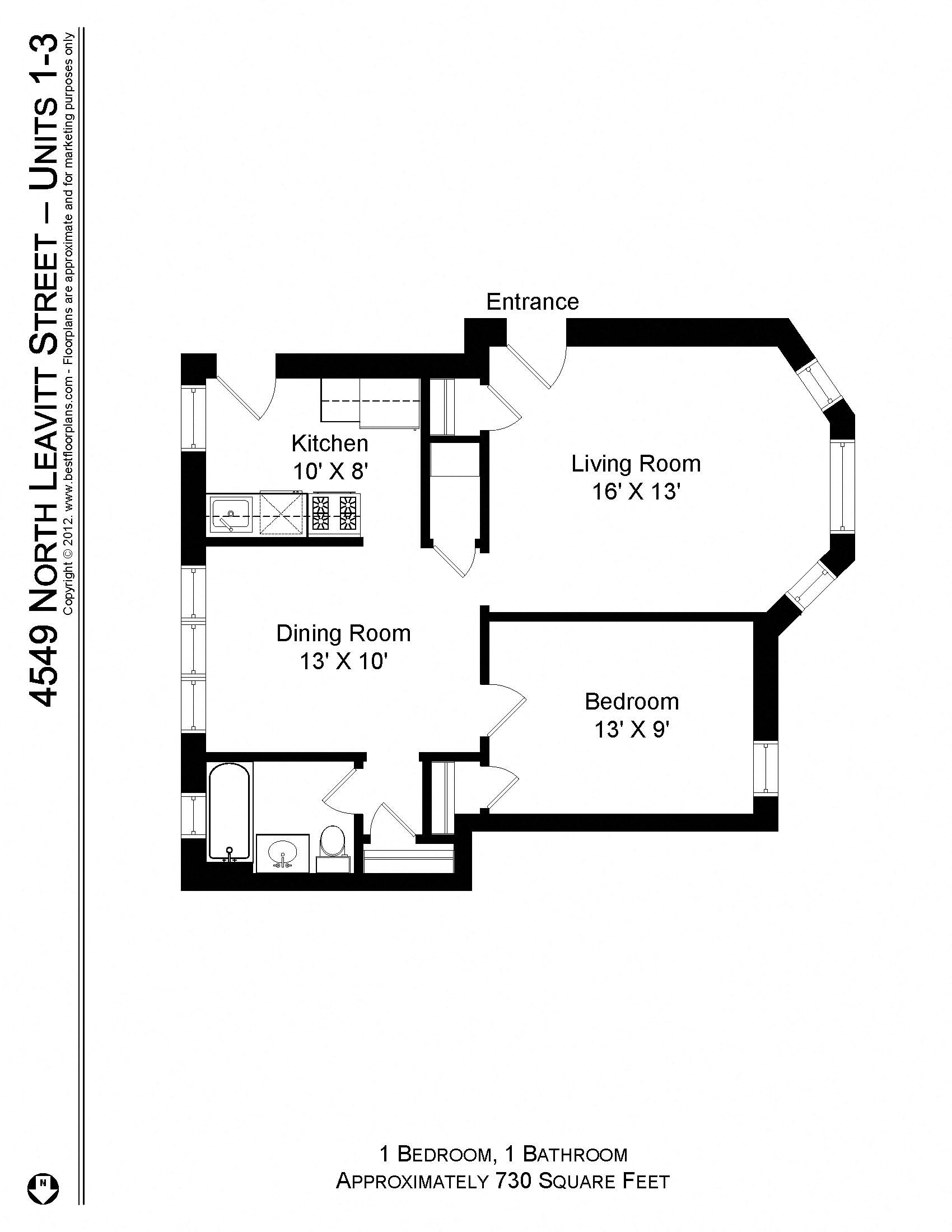 4547-57 N. Leavitt Studio-2 Beds Apartment for Rent - Photo Gallery 30